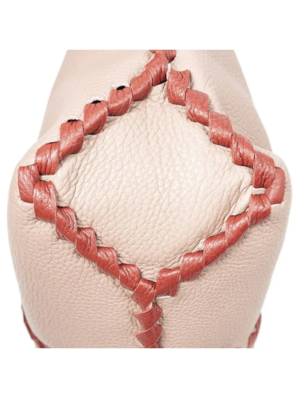 Bottega Veneta Shoulder Zip Hobo Pink Red Grain Calfskin Leather